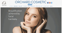 Desktop Screenshot of orchardcosmetic.co.uk